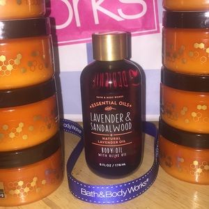Last 1 Bath Body Work Lavender Sandalwood Body Oil
